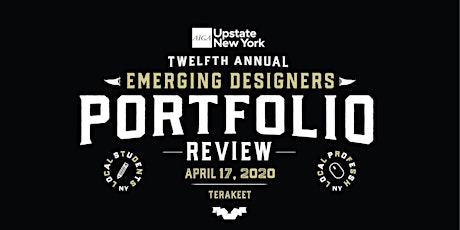 Imagen principal de 2020 AIGA UPSTNY Portfolio Review (Syracuse, NY)