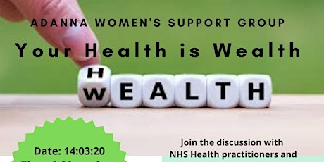 International Women's Day Symposium: Your Health IS you Wealth primary image