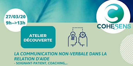 Image principale de Atelier découverte - La communication non-verbale dans la relation d'aide