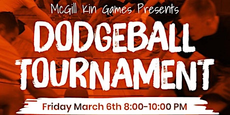 McGill Kin Games Dodgeball Tournement primary image