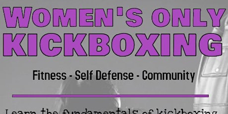 Women's Only Kickboxing April/May primary image