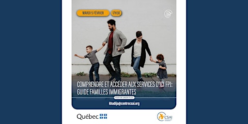 Image principale de Comprendre et accéder aux services d'ICI FPJ: Guide Familles Immigrantes