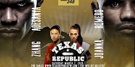 UFC 248 Adesayna vs Romero Watch Party at Texas Republic primary image