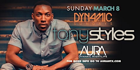 Aura Dynamic Sunday ft. Dj Tony Styles |03.08.20| primary image