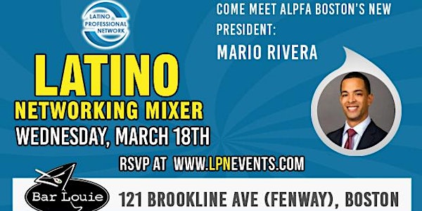 CANCELED!  Latino Professional Networking Mixer + Success Building Series