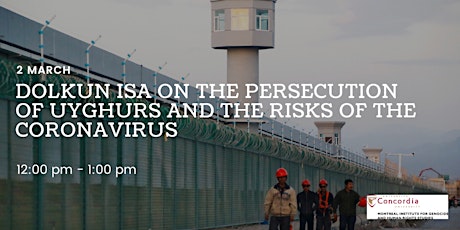 Dolkun Isa: the Persecution of Uyghurs and the Risks of Coronavirus