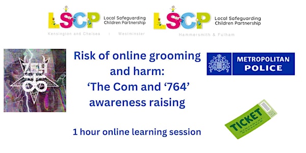 Online risk of grooming and harm: 'The Com' and '764' awareness raising
