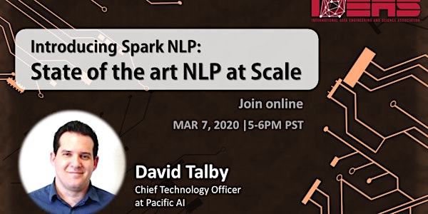 Online Webinar - Introducing Spark NLP: State of the art NLP at Scale