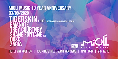 Mioli Music 10 Year Anniversary @ Hotel Via Rooftop
