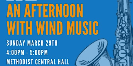 Community Winds - An Afternoon with Wind Music Concert