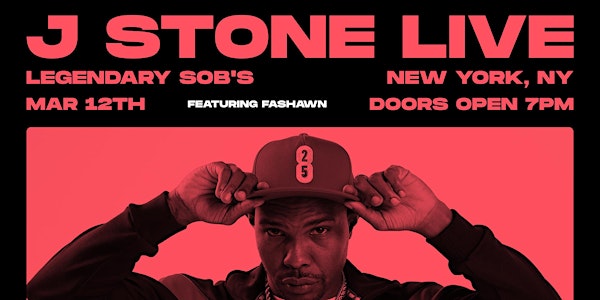 J Stone Live at SOB's N.Y.
