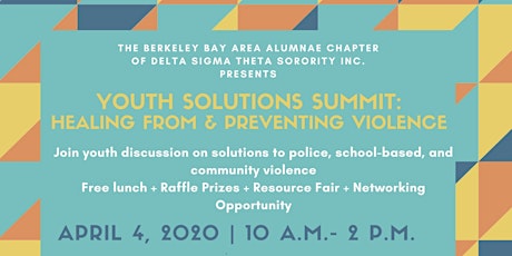 Solutions Summit: Healing from and Preventing Violence primary image