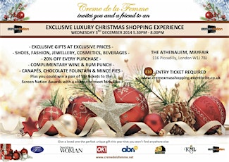 Creme de La Femme Exclusive Luxury Christmas Shopping Experience primary image