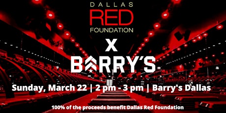 Dallas RED Foundation X Barry’s primary image