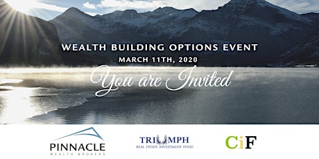 Wealth Building Options Event: March 11th, 2020 - Toronto, ON primary image