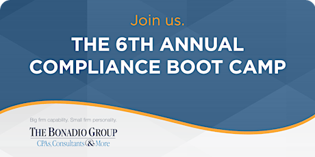 New York City - 6th Annual Compliance Boot Camp primary image