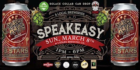 Solace Collab Can Drop & Local Brewery Speakeasy primary image