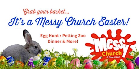 Messy Easter: Egg Hunt, Petting Zoo & Dinner primary image