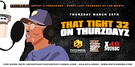 Image principale de That Tight Thirty Two Emcee & Producer Challenge(March '20)