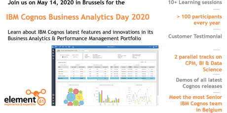 IBM Cognos Business Analytics Day 2020 primary image