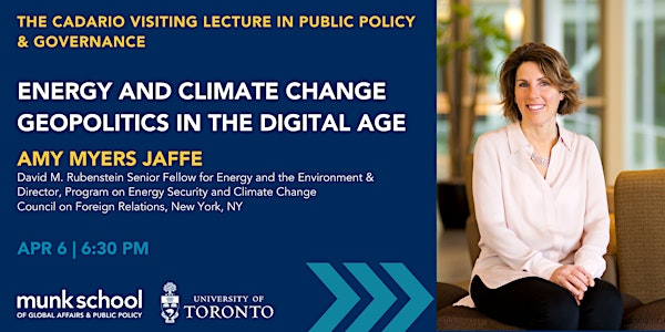 POSTPONED: Energy and Climate Change Geopolitics in the Digital Age 