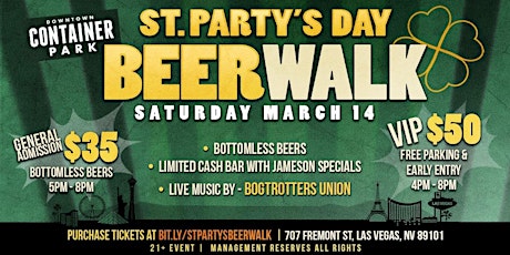 St. Party's Day Beer Walk