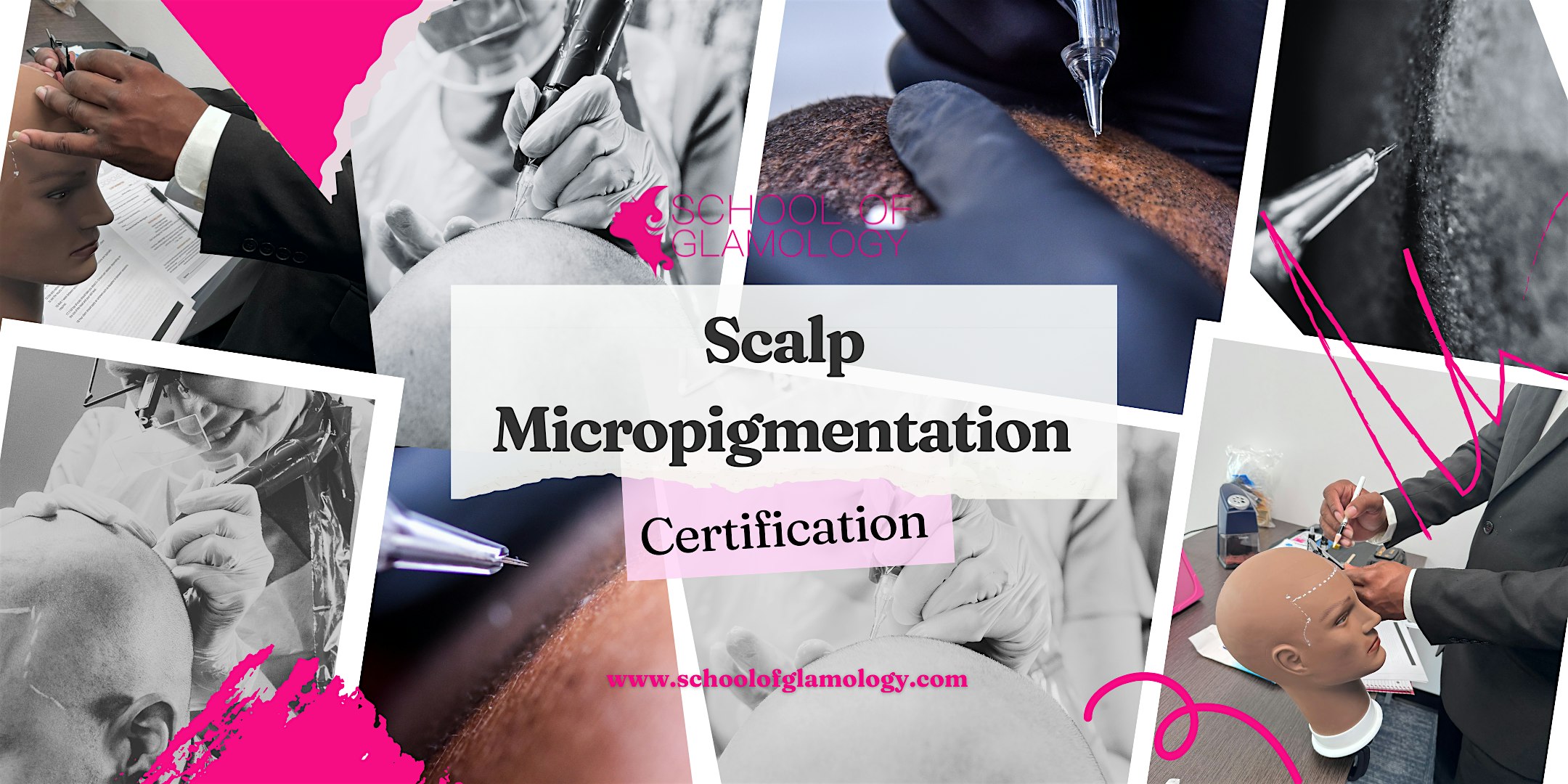 Rochester |ScalpMicropigmentation(SMP)|Hands On Class| School of Glamology