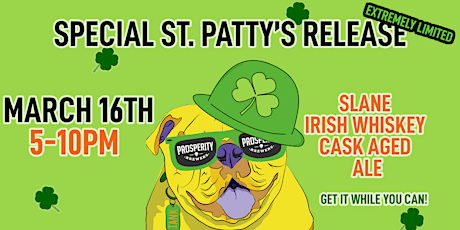 SPECIAL ST. PATTY'S DAY Beer Release