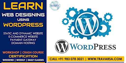 WebDesigning using WordPress and Hosting [Crash Course and Workshop]