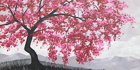 Cherry Blossom Brush Party - Dorking primary image