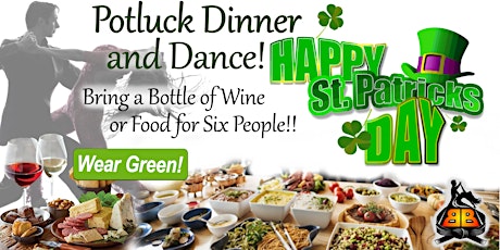 St. Patrick's Day Salsa / Bachata Class & Potluck Dinner Party 2020!! primary image