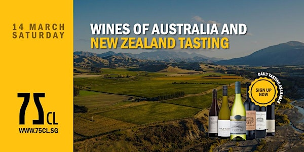 Wines of Australia and New Zealand Tasting