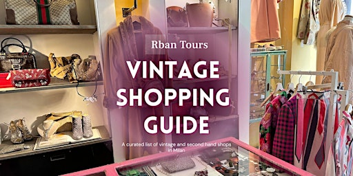 Imagen principal de Milan: Vintage Shopping Guide