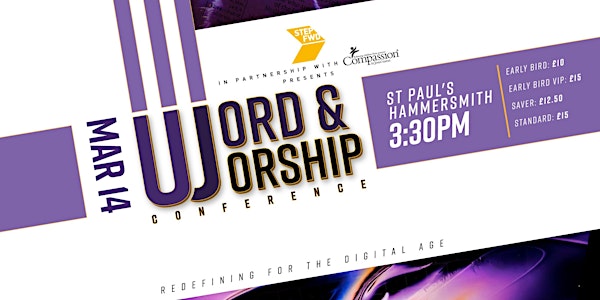 Postponed: Word & Worship Conference: Redefining for the Digital Age