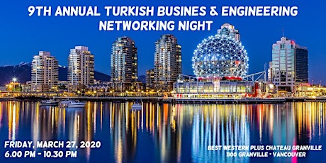 9th Annual Turkish Business & Engineering Networking Night primary image