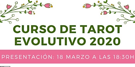 Imagen principal de Presentación gratuita : CURSO DE TAROT EVOLUTIVO 2020