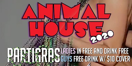 *TONIGHT* PARTY BUS TO PARDIGRAS SUNDAYS @ ANIMAL HOUSE | 03/08 primary image