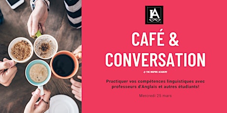 Image principale de Café & Conversation – pratiquez votre anglais oral