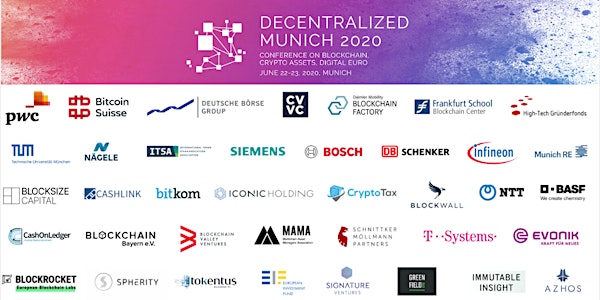 Decentralized Munich (DM20): Blockchain, Crypto, Digital Euro