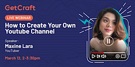 How to Create Your Own YouTube Channel [LIVE WEBINAR] primary image