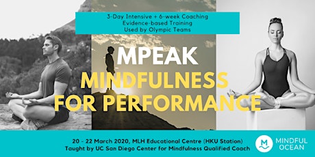 mPEAK 3-day Mindfulness Performance Enhancement, Awareness Knowledge course primary image