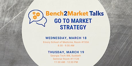 Go to Market Strategy: Bench2Market Talks primary image