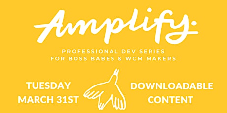 Amplify. Professional Dev Series | Downloadable Content primary image