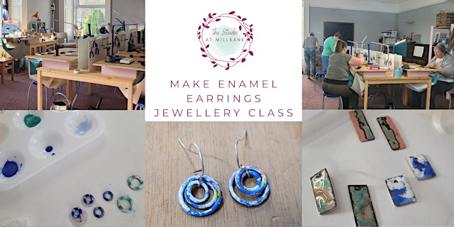 Image principale de Make Enamelled Earrings - Jewellery Making Workshop