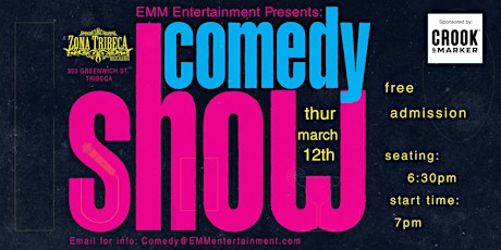 FREE Comedy Show featuring the best in NYC's comedy scene