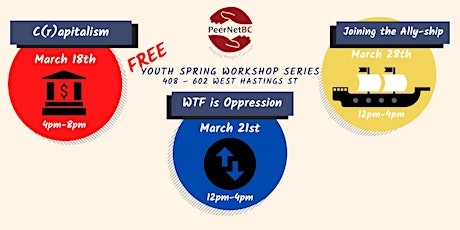 PeerNetBC Youth Spring Workshop Series - C(r)apitalism