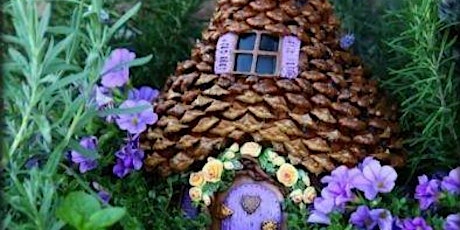 Make your own gourd birdhouse or fairy garden house. primary image