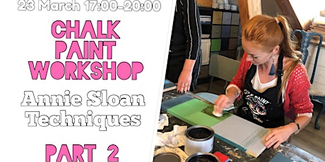 Primaire afbeelding van Chalk paint workshop:  Annie Sloan Techniques, part 2