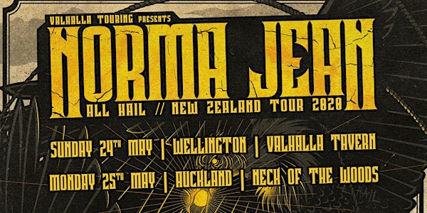Norma Jean - All Hail - Auckland