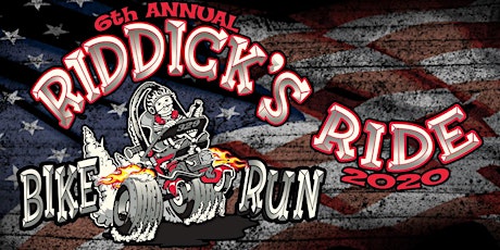 Immagine principale di 6th Annual Riddick's Ride Bike Run - VIRTUAL 